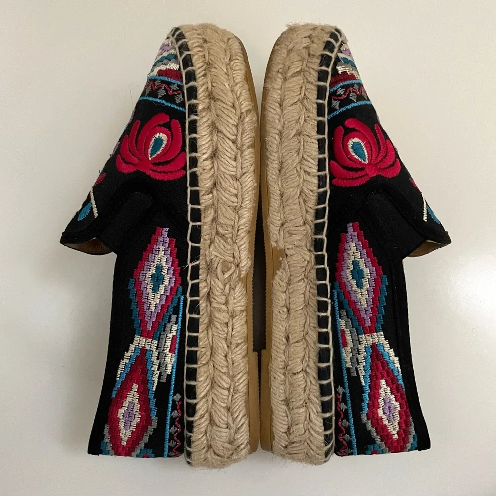 Johnny Was Nepentha Espadrille Flats 37